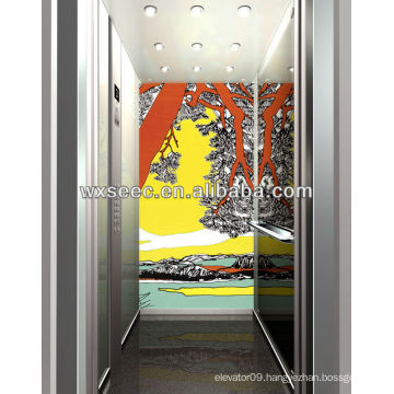 Japan VVVF Passenger Elevator with Light curtain